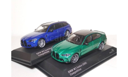 ★⬊ Акция! ⤵ ✔ Скидка!! ✔ Комплект¹ BMW M3 G80 sedan + G81 Touring 1/43 BMW 3er 2022 1:43 (Модель БМВ х 2 штуки) 1:43