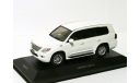 Lexus LX 570 (Mk3) 2008г 4x4 VVM 1/43 --- Лексус-570 БЕЛЫЙ /  white 4х4, масштабная модель, scale43, VMM/VVM