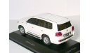 Lexus LX 570 (Mk3) 2008г 4x4 VVM 1/43 --- Лексус-570 БЕЛЫЙ /  white 4х4, масштабная модель, scale43, VMM/VVM