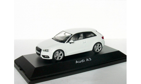 Audi A3 hatchback 3dr 2013г Schuco 1/43  --- 1-43 Ауди А3 хэтч. 3дв белый 1:43, масштабная модель, Volkswagen, scale43