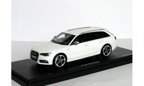 Audi S6 NEW Avant AWD 2013 Schuco-Pro 1/43  ---  Ауди универсал «горячая» Ауди БЕЛАЯ! 1:43, масштабная модель, scale43