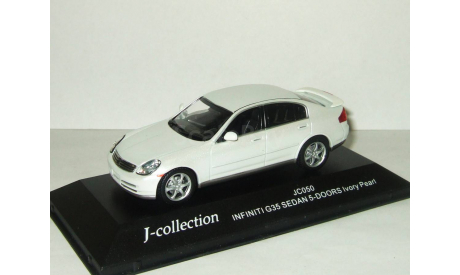 Infiniti G35 LHD Sedan J-Collection Инфинити V35 Mk3 -2001/ 2002г.  БЕЛЫЙ! / white, масштабная модель, scale43, Nissan