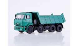 Под ЗАКАЗ!  Камаз-6540 самосвал 8×4/4 мод.2001/ 2010  АИст (ПАО КамАЗ) 1/43 РЕДКИЙ Kamaz изумрудно-зелёный 1:43