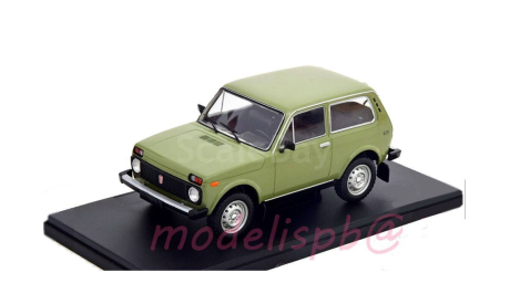 ↪︎ Под ЗАКАЗ! См.ТЕКСТ! ⇝ ВАЗ 2121 ’Нива’ Hachette 1/24 LADA-NIVA 1990 зелёная / GREEN 1:24, масштабная модель, scale24