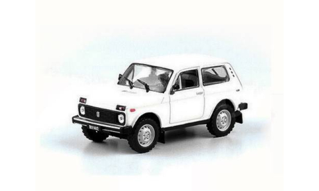 VAZ-2121 ’’Lada Niva’  Hachette  1/43  Ваз-2121 ’Нива’  1:43  белая  / WHITE, масштабная модель, scale43