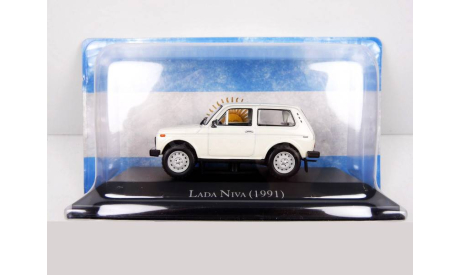 VAZ-2121 ’’Lada Niva’  Hachette  1/43  Ваз-2121 ’Нива’  1:43  белая  / WHITE, масштабная модель
