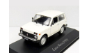 VAZ-2121 ’’Lada Niva’  Hachette  1/43  Ваз-2121 ’Нива’  1:43  белая  / WHITE, масштабная модель, scale43