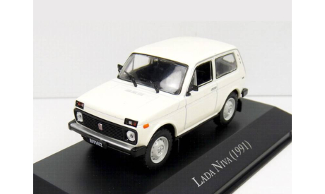 VAZ-2121 ’’Lada Niva’  Hachette  1/43  Ваз-2121 ’Нива’  1:43  белая  / WHITE, масштабная модель