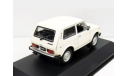 VAZ-2121 ’’Lada Niva’  Hachette  1/43  Ваз-2121 ’Нива’  1:43  белая  / WHITE, масштабная модель, scale43