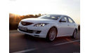 Mazda 6 limousine 2008 Norev 1/43 white RAR --- Мазда6 - седан! БЕЛЫЙ!! РАРИТЕТ!!! 1:43, масштабная модель