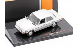 ✔ В наличии!  ∜ - УДВОЮ СКИДКУ См.** ✔-  Mercedes-Benz W123 200D 1976 года предшественник E-klasse 1/43 IXO Мерседес W-123 200 D серебристый / SILVER 1:43