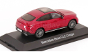 Mercedes-Benz GLC-class Coupe C254 NEW 1/43 Мерседес GLC-купе 2023 красный / RED 1:43, масштабная модель, scale43, iScale