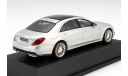 Mercedes-Benz S-class W222 S65 AMG 1/43 - Мерседес лимузин V222 ’АМГ’ S-klasse 1:43 серебрист.металлик, масштабная модель, scale43, Spark