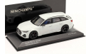 Audi RS6 Avant 2020 NEW Minichamps 1/43 Ауди РС-6 (С8) УНИВЕРСАЛ белый  металлик / WHITE 1:43, масштабная модель, scale43