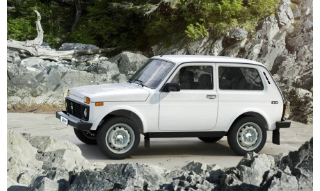 VAZ-2121 ’’Lada Niva’  Hachette  1/43  Ваз-2121 ’Нива’  1:43  белая  / WHITE, масштабная модель