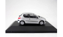 УДВОЮ! - Peugeot 206 XS 1999 hatchback 1/43 Altaya Пежо 206 хэтч 1992 года 1:43 серебристый / SILVER, масштабная модель, scale43