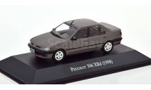 УДВОЮ! - Peugeot 306 XRd 1998 Limousine 1/43 Altaya Пежо 306 седан 1998г 1:43 серо-коричневый / GREY-BROWN, масштабная модель, scale43