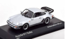 ⬊SALE! ⬊ Акция-СКИДКА! ⤵ ➤ Под ЗАКАЗ! ↪  Porsche 911 (930) Turbo 1977 Minichamps 1/43 Порше 911 Турбо 1977 silver / серебристый*  1:43, масштабная модель, scale43