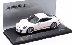 ⬊ Акция-СКИДКА! ⤵ Под ЗАКАЗ! ↪ Porsche 911 (991) R year 2016 Мiniсhаmрs 1/43 Порше  991 R  WHITE /БЕЛЫЙ Лимит 1/336 шт!  1:43