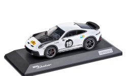 ⬊ Акция-СКИДКА! ⤵ Под ЗАКАЗ! ↪ Porsche 911 Dakar 2023  (992) ’Livery Rallye 1971 #19’  Spark 1/43 Порше 911 Dakar  1:43