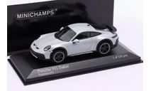 ⬊ NEW-Акция-СКИДКА! ⤵ Под ЗАКАЗ! ↪ Porsche 911 (992) ’Dakar 4x4’ Minichamps 1/43 Limited 336pcs.  Light Grey  / Серо-сеебистый 1:43, масштабная модель, scale43