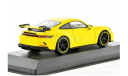 ⬊ Акция-СКИДКА! ⤵ Под ЗАКАЗ! ↪ Porsche 911 (992) GT3 2020 1/43 Minichamps Порше  Порше 911 992 GT3 Жёлтый / Yellow Лимит 1/200 шт!  1:43, масштабная модель, scale43