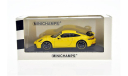 ⬊ Акция-СКИДКА! ⤵ Под ЗАКАЗ! ↪ Porsche 911 (992) GT3 2020 1/43 Minichamps Порше  Порше 911 992 GT3 Жёлтый / Yellow Лимит 1/200 шт!  1:43, масштабная модель, scale43