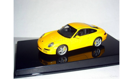 Porsche 911(997) Carrera S  AutoArt  1/43 --- Порше Каррера ЖЁЛТЫЙ /yellow RAR, масштабная модель, 1:43