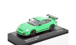 ⬊ Акция-СКИДКА! ⤵ Под ЗАКАЗ! ↪ Porsche 911 (997.1) GT3 RS 2006 Мiniсhаmрs 1/43 Порше  997-1 GT-3  Viper Green / Зелёный 1:43