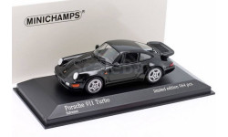 Роrsсhе 911 Typ 964 Тurbо 1990 Вlасk ”Ваd Воys” 1/43 Мiniсhаmрs Порше 911 -964 ЧЁРНЫЙ / ’BLACK’ 1:43
