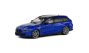 ✔ В наличии! -  BMW M3 Touring (G81) Competition NEW 2022 Solido 1/43 БМВ 3 серии (3er) СИНИЙ /  blue 1:43, масштабная модель