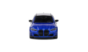 ✔ В наличии! -  BMW M3 Touring (G81) Competition NEW 2022 Solido 1/43 БМВ 3 серии (3er) СИНИЙ /  blue 1:43, масштабная модель