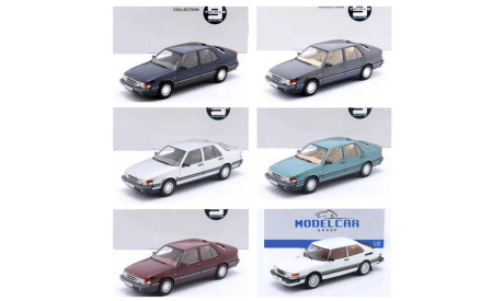 ⬊ Акция-СКИДКА! ⤵ Под ЗАКАЗ! ↪ Saab 9000 CD Turbo 1/18 СААБ 9000 Турбо серый / GREY 1:18, масштабная модель, Triple 9, scale18