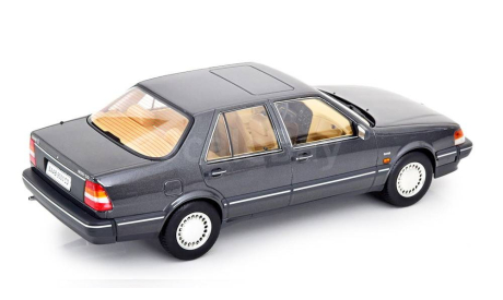 ⬊ Акция-СКИДКА! ⤵ Под ЗАКАЗ! ↪ Saab 9000 CD Turbo 1/18 СААБ 9000 Турбо серый / GREY 1:18, масштабная модель, Triple 9, scale18