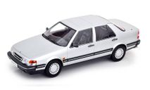 ⬊ Акция-СКИДКА! ⤵ Под ЗАКАЗ! ↪ Saab 9000 CD Turbo 1/18 СААБ 9000 Турбо серебристый / SILVER 1:18, масштабная модель, Triple 9, scale18