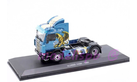 ↪︎ Под ЗАКАЗ! ⇝  Scania 143M  Hachette 1/43 Скания 143 ’М’  седельный тягач 1990 года. Тюнинг «Тhе Griffin»  1:43, масштабная модель, scale43