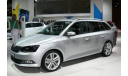 Skoda Fabia Combi MkIII 2014 silver  1/43 - - - Шкода Фабия-3 Фабия-3 комби 1:43 серебро, масштабная модель, i-Scale, Škoda