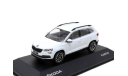 Под ЗАКАЗ!  Skoda Karoq 2019 SUV 1/43 Шкода Карок кроссовер БЕЛЫЙ / WHITE 1:43, масштабная модель, Škoda