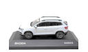 Под ЗАКАЗ!  Skoda Karoq 2019 SUV 1/43 Шкода Карок кроссовер БЕЛЫЙ / WHITE 1:43, масштабная модель, Škoda