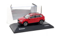 Под ЗАКАЗ!  Skoda Karoq 2019 SUV 1/43 Шкода Карок кроссовер КРАСНЫЙ / RED 1:43, масштабная модель, Škoda, scale43