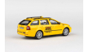 Под ЗАКАЗ! Читайте ТЕКСТ! - Skoda Octavia combi 2009г A5 FL  ’Taxi AAA’  Abrex  1/43  Шкода Октавия-2 (рестайл) комби Такси (Чехия) 1:43  жёлтая, масштабная модель, scale43, Škoda