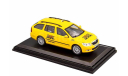 Под ЗАКАЗ! Читайте ТЕКСТ! - Skoda Octavia combi 2009г A5 FL  ’Taxi AAA’  Abrex  1/43  Шкода Октавия-2 (рестайл) комби Такси (Чехия) 1:43  жёлтая, масштабная модель, scale43, Škoda