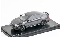 Skoda Octavia A8 RS limousine NEW Abrex  1/43 Шкода Октавия IV РС- седан 2021г Mk4 чёрный металлик / BLACK 1:43, масштабная модель, Škoda, scale43