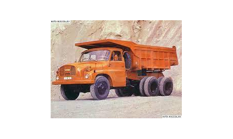 Tatra T148 kpper (dump truck) 1977 года 6x6 Schuco 1/43  Татра Т148 самосвал 1977г 6х6 оранжевый+красный 1:43, масштабная модель, scale43