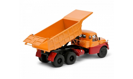 Tatra T148 kpper (dump truck) 1977 года 6x6 Schuco 1/43  Татра Т148 самосвал 1977г 6х6 оранжевый+красный 1:43, масштабная модель, scale43