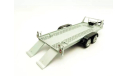 ✔ В наличии!  ∜ - УДВОЮ СКИДКУ См.**... -  Auto transporter trailer 1/43 Прицеп ’автовоз’ д/ перевозки л/автомобиля 2х-осный 1:43, масштабная модель, Bauer/Cararama/Hongwell, scale43