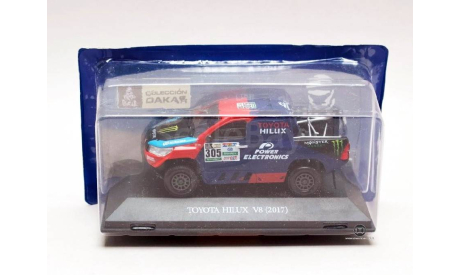 Под ЗАКАЗ! См.ТЕКСТ! Toyota Hilux Evo V8 Dakar 2017 №305 1/43 Тойота Хай Люкс 4х4 1:43 Дакар, масштабная модель, Altaya, scale43