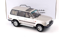 Toyota Land Cruiser J80  1/18  Тойота Ланд Круизёр 1992  серебристый / Silver 1:18, масштабная модель, scale18, Otto Mobile