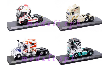 ↪︎ Под ЗАКАЗ! ⇝ MAN TGX 2014  Hachette 1/43 Cедельный тягач МАН Т.Г.Икс 2014 года, в ’тюнинге’ «Woman Trucker» ( ’Pink color’) 1:43, масштабная модель, scale43