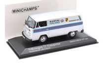 ⬊SALE! ⬊ СКИДКА! ⬊ Акция! ⤵ Под ЗАКАЗ! ↪ Volkswagen Transporter T2 Van ’Porsche - Martini’ 1/43 Фольксваген Транспортер Mk2 - 1972 Silver ++ 1/43  1:43, масштабная модель, scale43, Minichamps